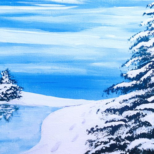 Christina Ann Studios Acrylic Winter Walk